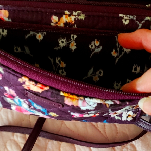 vera bradley purse with built in wallet
